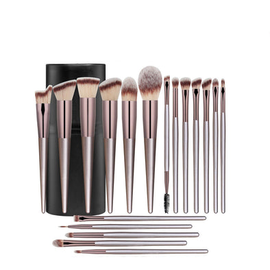 Level Up Your Look: Professional Makeup Brush Set in a Luxe Barrel