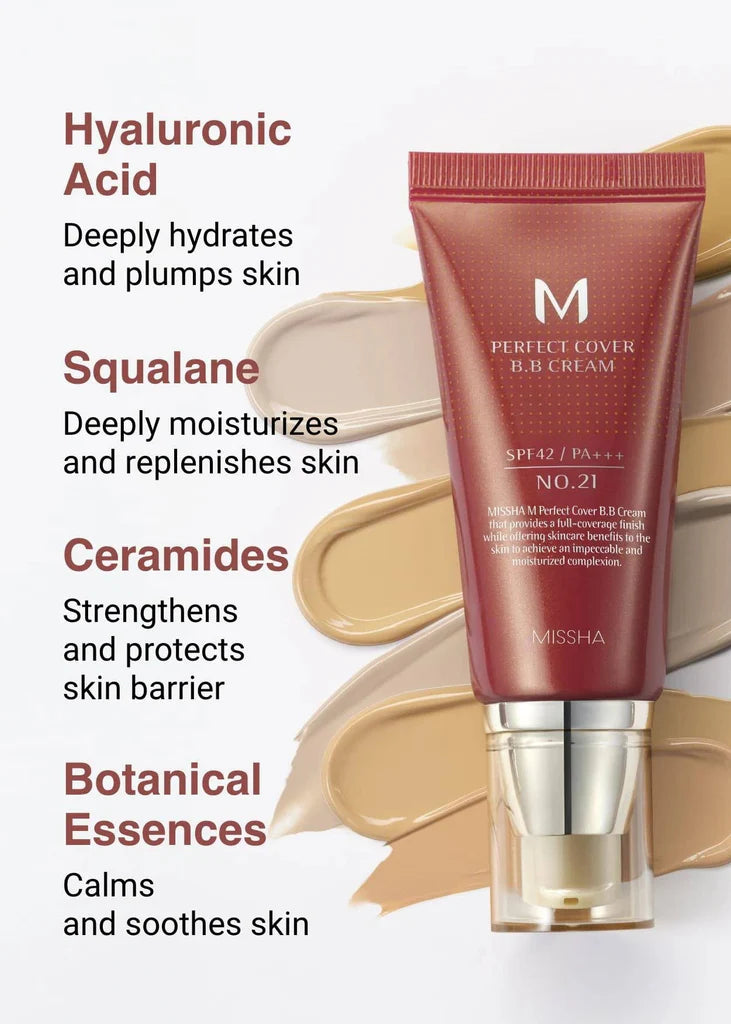 [MISSHA] M Perfect Cover BB Cream #13 20ml – Korean-skincare Pakistan